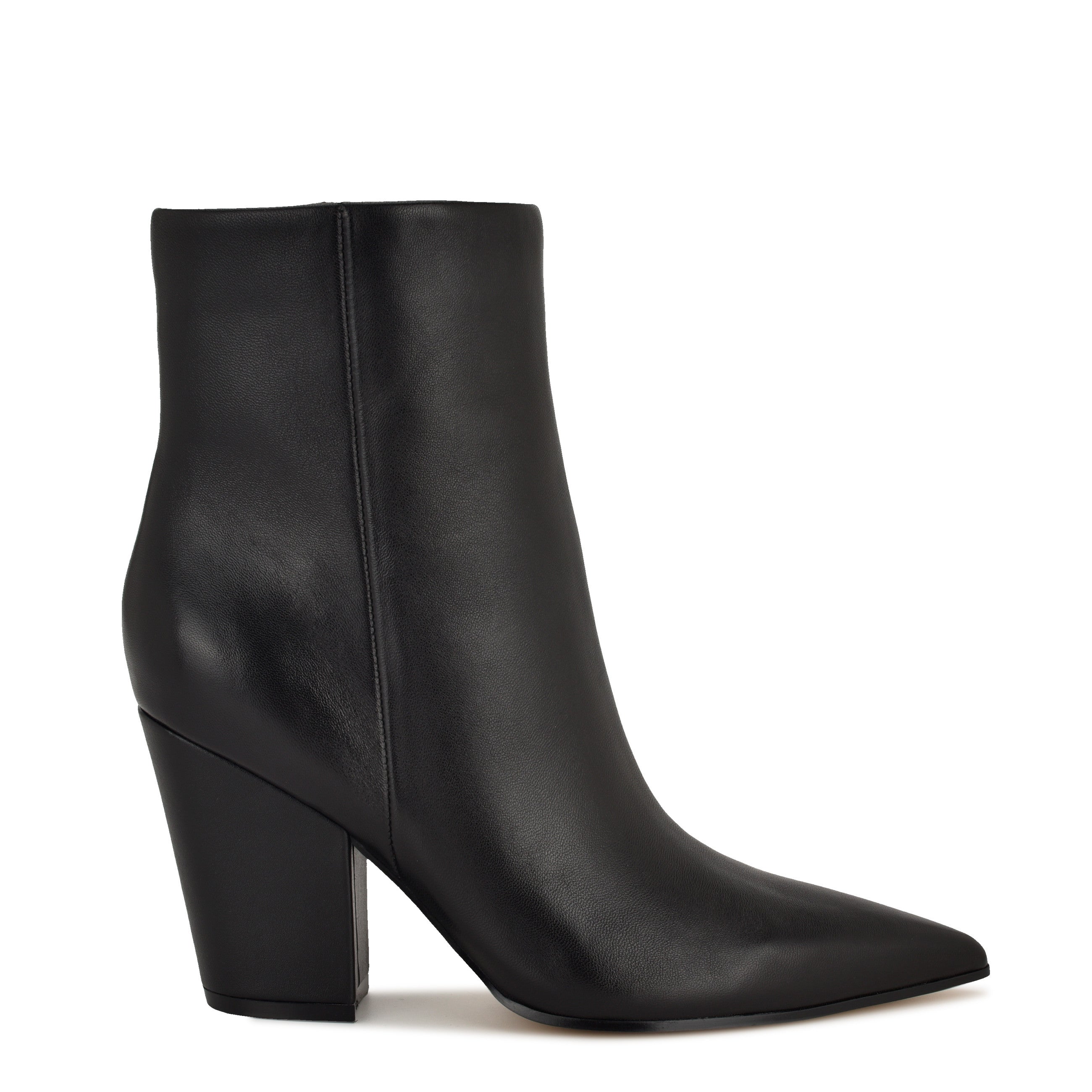 Ariza Block Heel Dress Ankle Booties