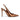 Feather Pointy Toe Slingback Pumps