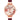 Floral Dial Strap Watch