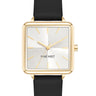 Square Case Smooth Strap Watch