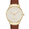 Saffiano Strap Watch