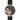 Floral Design Dial Strap Watch