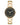 Textured Bezel Bracelet Watch