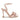 Neve Rosette Ankle Strap Sandals