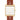 Rectangular Case Strap Watch