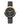 Two-Tone Bezel Strap Watch